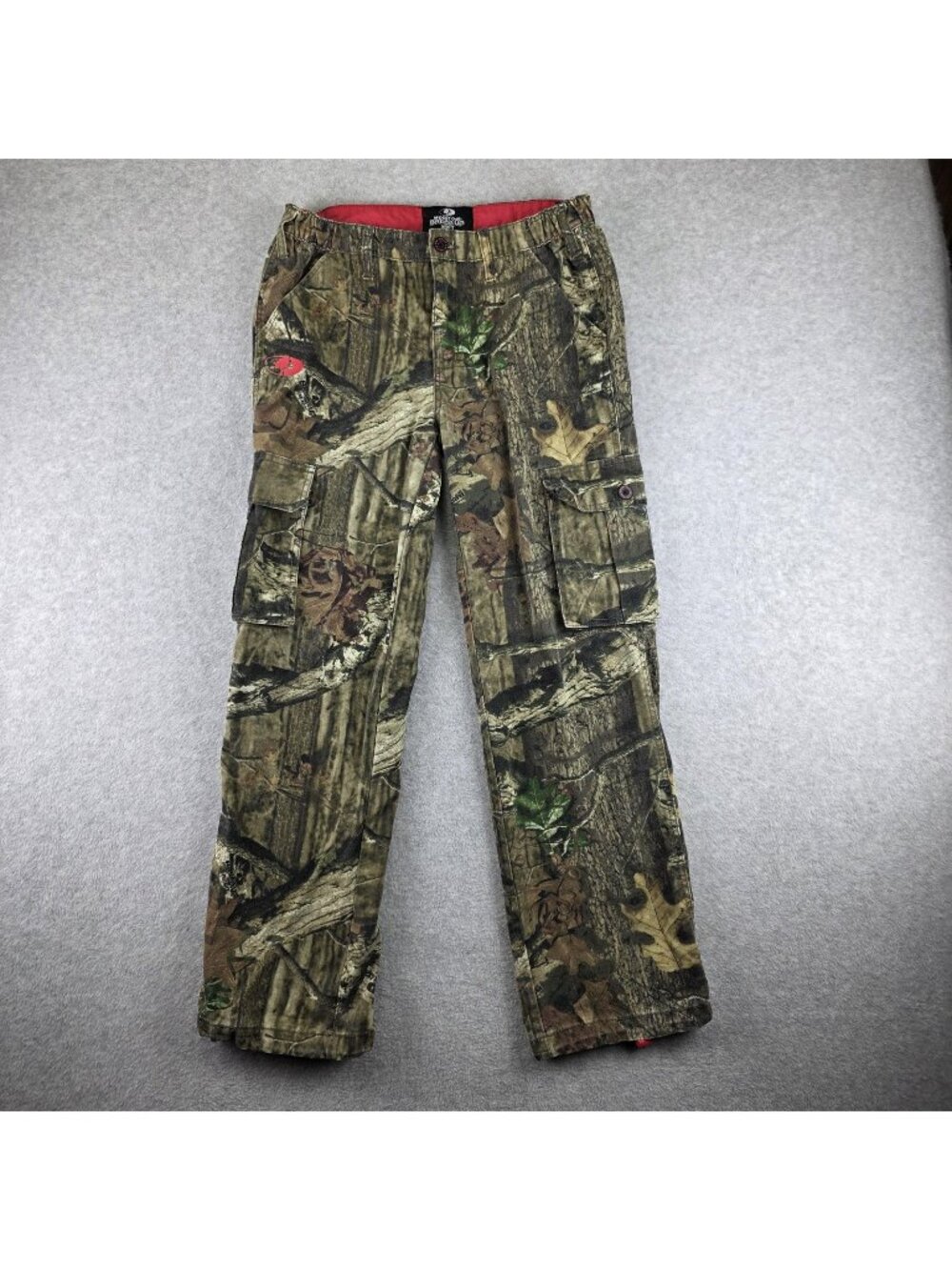 Mossy Oak Pants Mens 31x31 Green Cargo Break-Up Infinity Canvas Camouflage